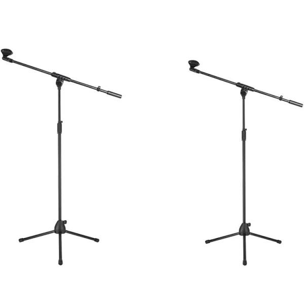 Stage Stands Tripod Mic Stand With Boom 2 Pack