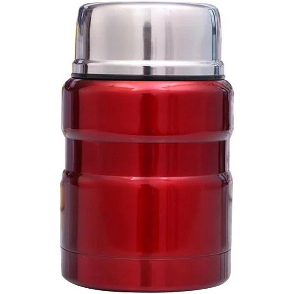 Stainless Steel Vacuum Flasks Roast Stew Pot Thermos Insulation Lunch Box Portable Food Containers Bento Box For Picnic School