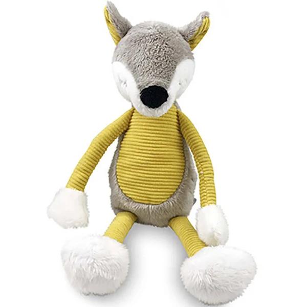 Mustard Plush Fox 20cm Cuddly Ultra Soft Baby Infant Toy Nursery Decor