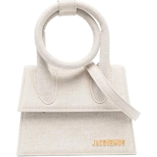 Jacquemus - Le Chiquito Noeud Tote Bag - Women - Cotton - One Size - Neutrals