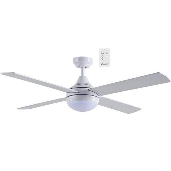 Martec Four Seasons Link Ceiling Fan White With LED Light & Remote