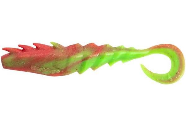 Berkley Gulp Nemesis Prawn Curl Tail Lure 3in Nuclear Chicken