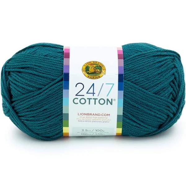 Lion Brand 24/7 Cotton Yarn - Dragonfly 100g