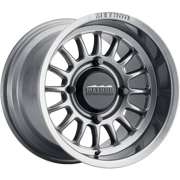 Method MR411 15x7 4+3/+13mm Offset 4x156 132mm CB Gloss Titanium Wheel