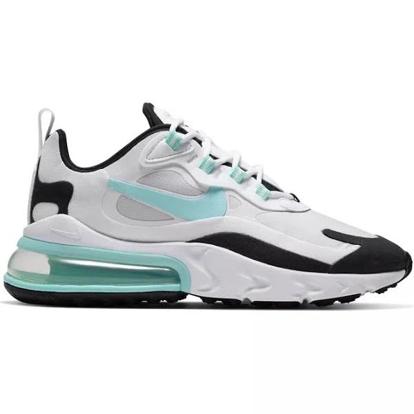 Women's Air Max 270 React, Photon Dust/Aurora Green/White/Black / 11.5