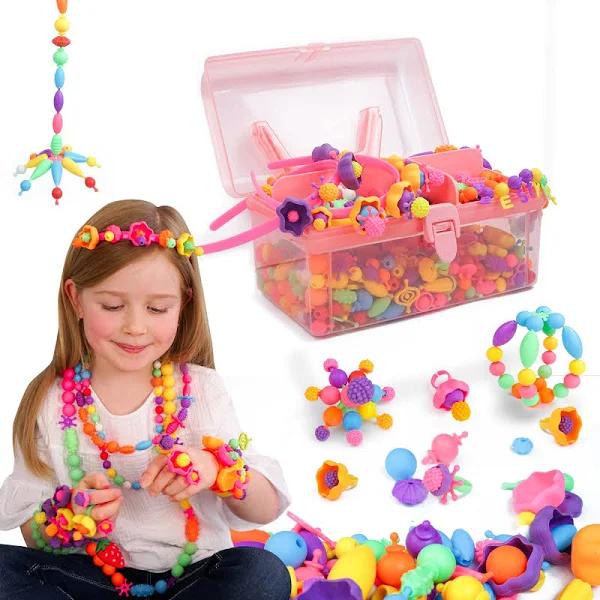 Axel Adventures Pop Beads Jewelry Making Kit For Kids