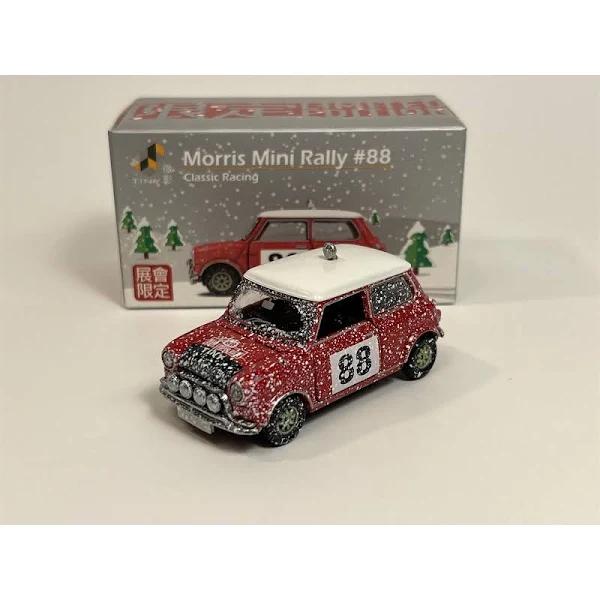 Tiny City Die-Cast Model Car - Mini Cooper Rally #88 Winter Weathered Limited Ed.