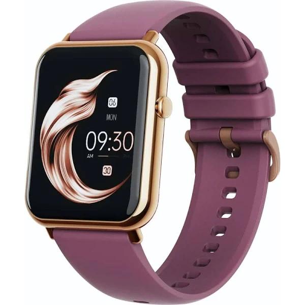 TODO Bluetooth Smart Watch 1.69" 2.5D Touch Screen Call Heart Rate Blood Pressure BT 5.0 - Purple