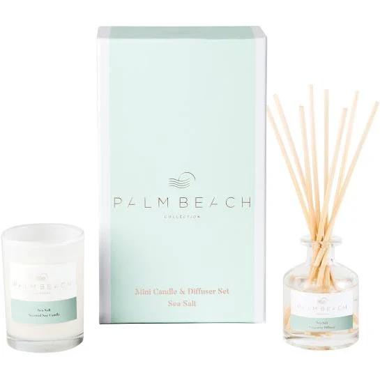 Palm Beach Mini Candle & Diffuser Set - Sea Salt