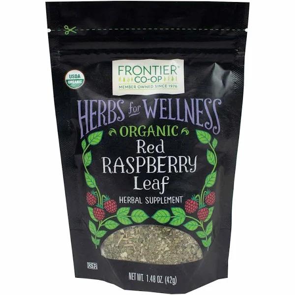 Frontier Co-op Organic Red Raspberry Leaf 1.48 oz (42 g)