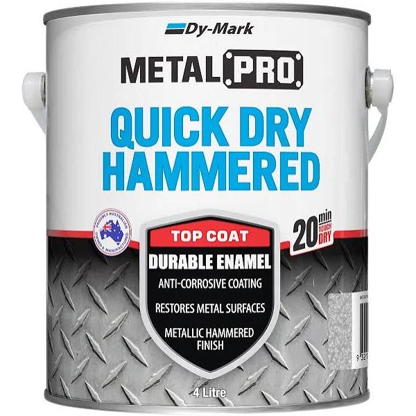 Dy-Mark 4L Hammered Silver MetalPro Quick Dry