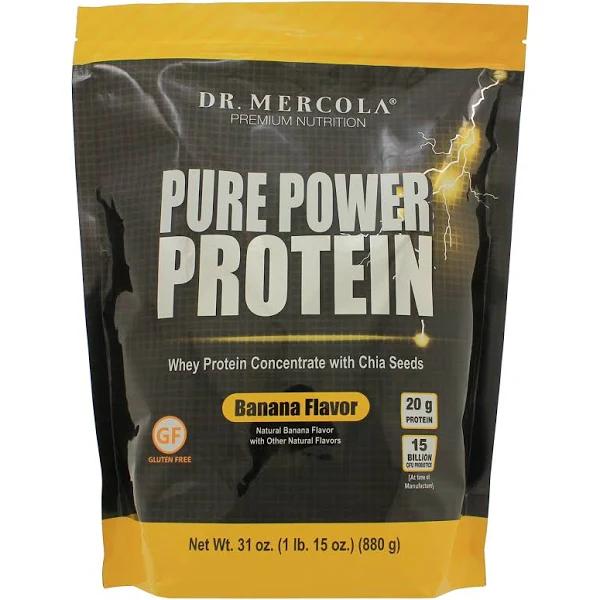 Dr. Mercola Pure Power Protein Banana 31 Ounce