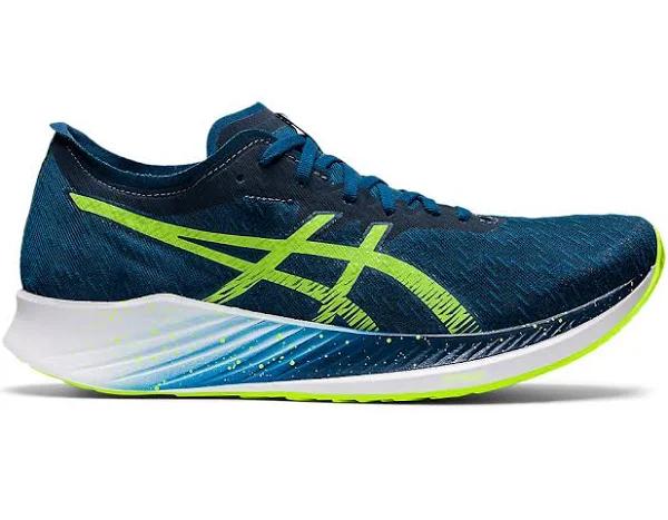 Asics Magic Speed Mens Blue Trainers - Size UK 5