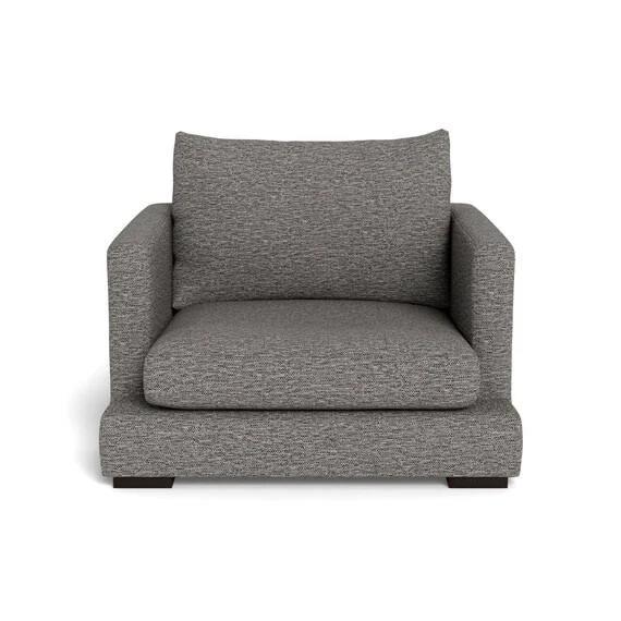 Long Island Fabric Armchair Graphite by Freedom