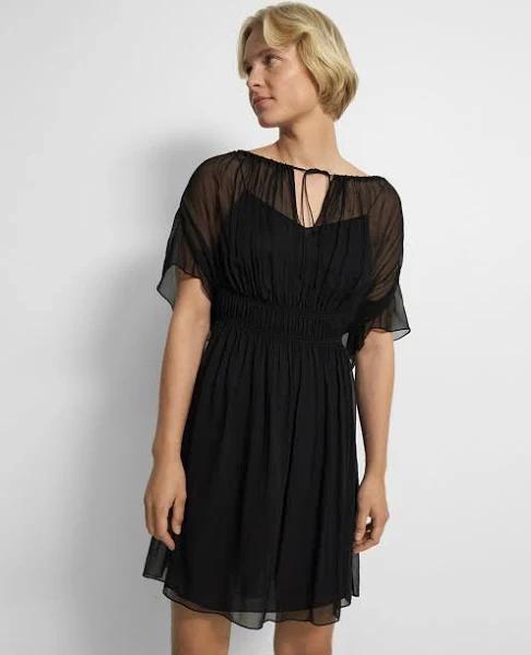 Theory Women's Dresses Fit & Flare Dress - Color: Black - M US