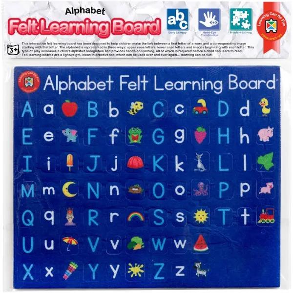 Learning Can Be Fun - Felt Learning Board Alphabet