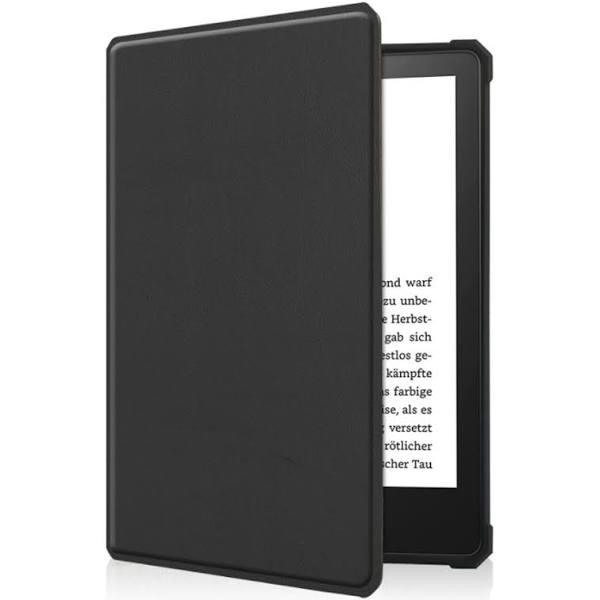 Olixar Leather-Style Kindle Paperwhite 5 11th Gen. 2021 Case - Black