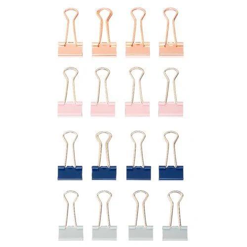 Otto Foldback Clips Assorted 16 Pack