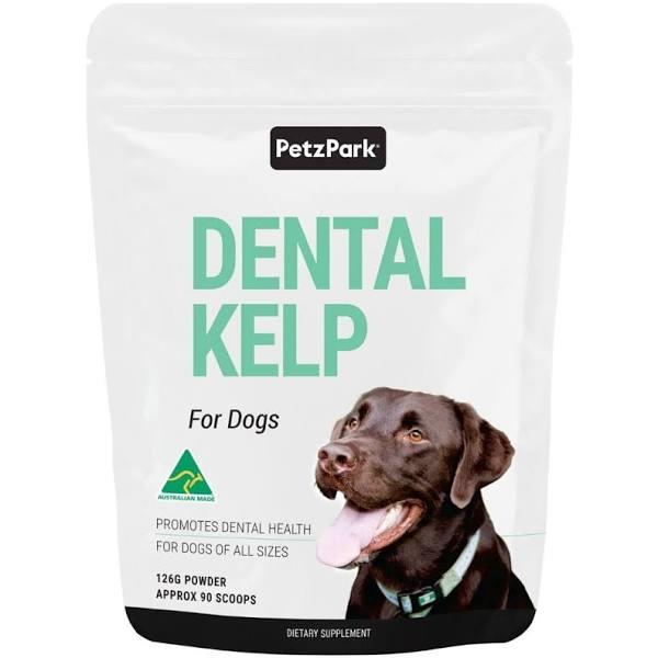 Plaque Control for Dogs | Kelp Powder for Dogs | Petz Park 180 Scoops