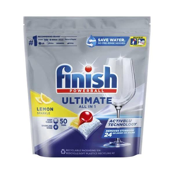 Finish Ultimate All in One Lemon 50 Pack