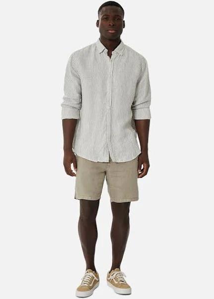 The Marina Linen Short - Porcini, S - Industrie Clothing | Men's Fashion Online