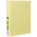 J.Burrows A4 Binder 2D 25mm Pale Lemon