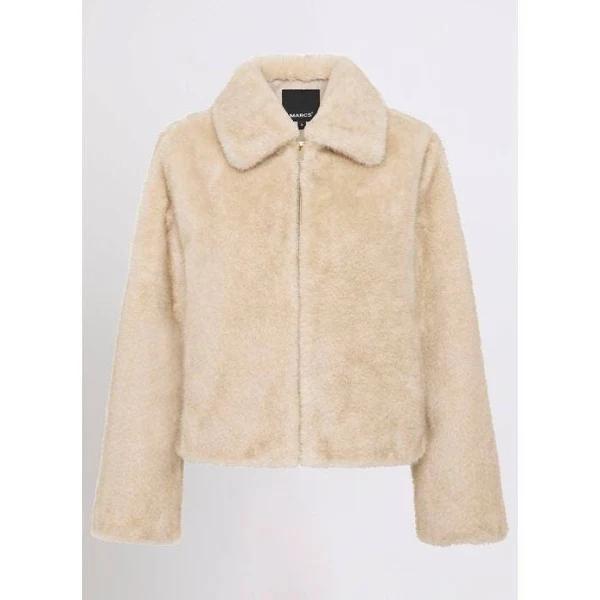 Marcs - Lauren Faux Fur Jacket - Size L