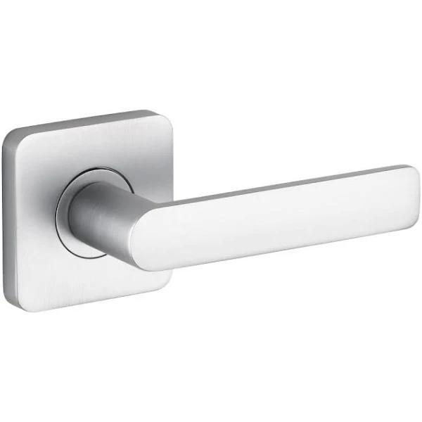 Lane Westminster Passage Leverset Square Brushed Satin Chrome