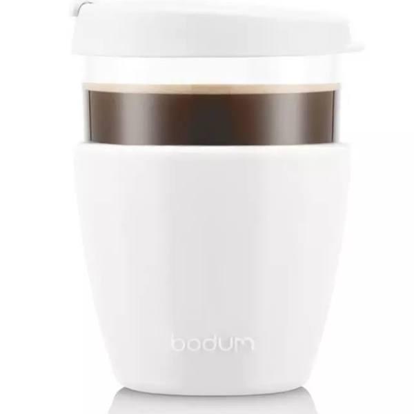 Bodum: Travel Mug - White