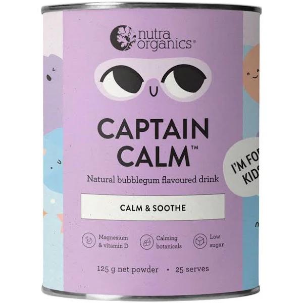 Nutra Organics Captain Calm | Bubblegum - 125g