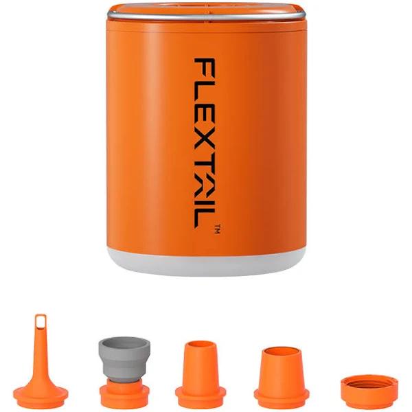 FLEXTAIL Tiny Pump 2X-Ultimate 3-in-1 Outdoor Pump and Camping Lamp - Orange