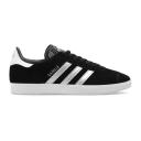 adidas-Gazelle Shoes-Women-Core Black / Silver Metallic / Cloud White-6.5