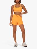 Lorna Jane Womens Flex Active Rib Kick Short Mango L