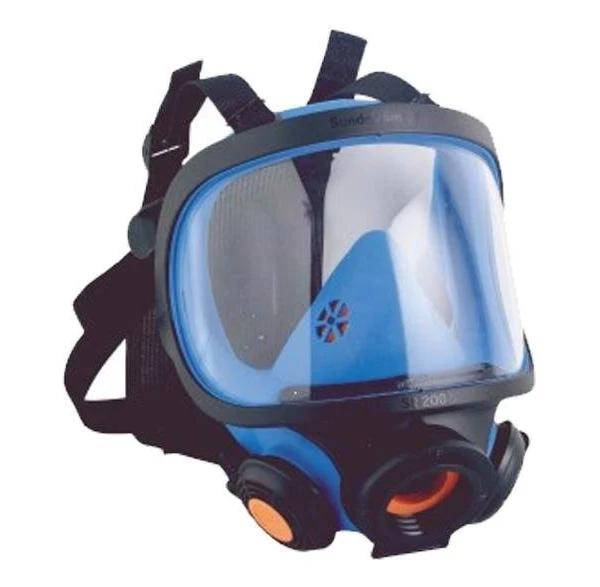 Sundstrom SR200 Full Face Silicone Mask Respirator With Glass Visor