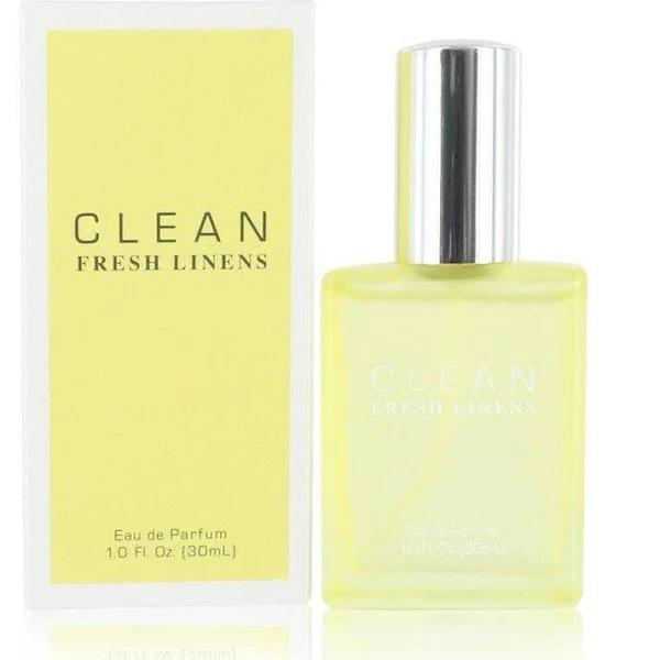 Clean Fresh Linens Eau De Parfum Spray by Clean 1 oz