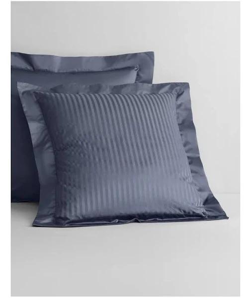 Sheridan 1200TC Millennia Tailored European Pillowcase in Ink Blue Tailored Euro