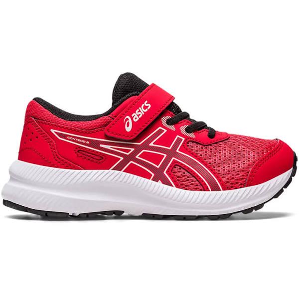 ASICS | Pre-School Contend 8 PS (Electric Red/Gunmetal) 2