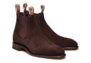 R.M. Williams Suede Comfort - Chocolate Suede - G - Wide - 6.5