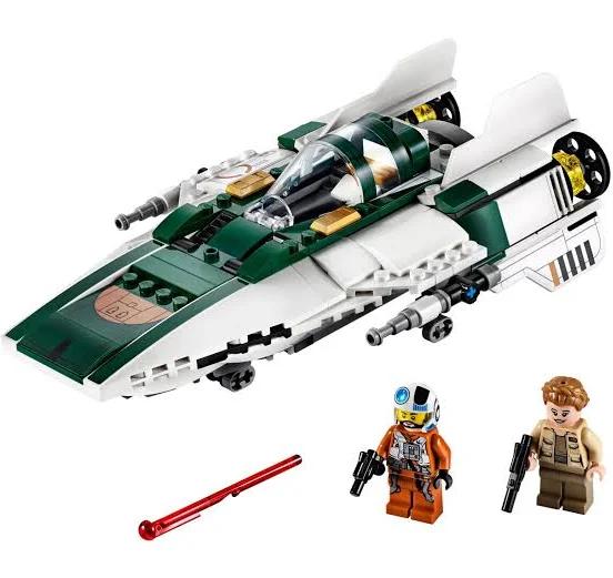 LEGO Star Wars: Resistance A Wing Starfighter Building Kit; Awesome