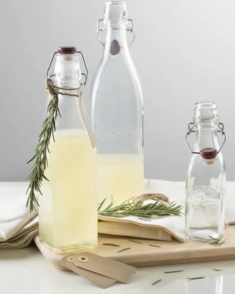 Kilner Clip Top Square Bottle 550ml