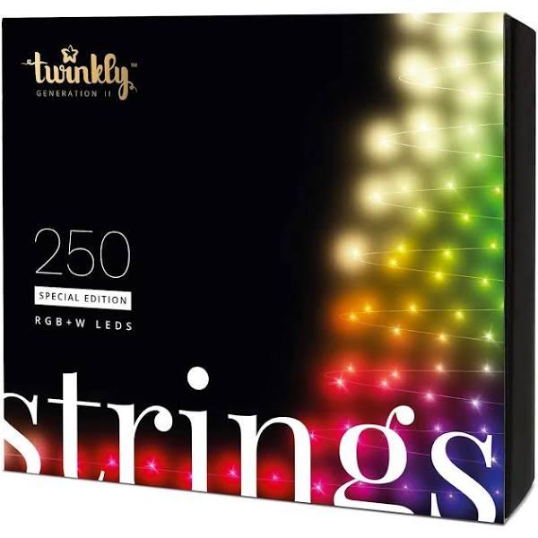 Twinkly Generation II Smart 250 RGB Colour/White Led String Lights