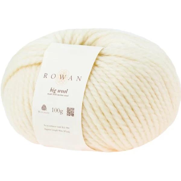 Rowan Big Wool | Yarn 1 White Hot