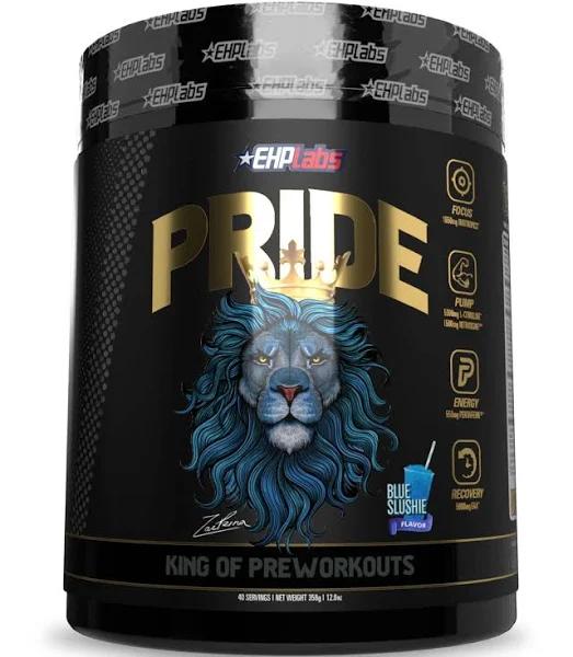 EHP Labs - Pride Pre-Workout, 40 Serves / Blue Slushie