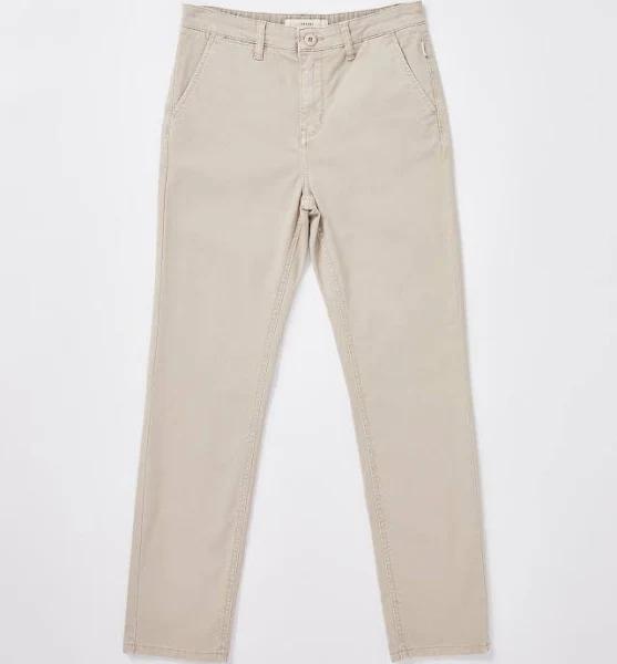 Arvust Boys Teen Boys Preston Chino Pants in Bone Size 10-11