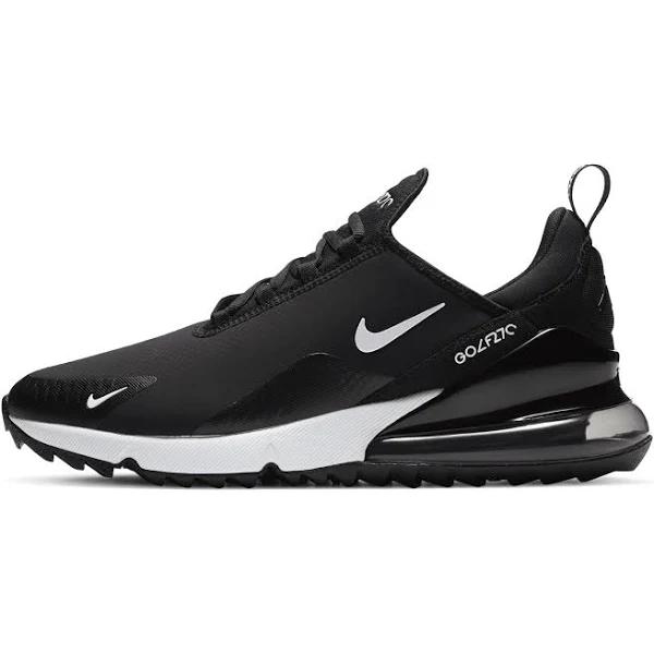 Nike Air Max 270 G Golf Shoes - Black/Hot Punch/White