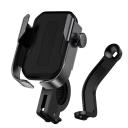 Baseus Armor Phone Holder For motorcycle/bicycle/scooter (Black)