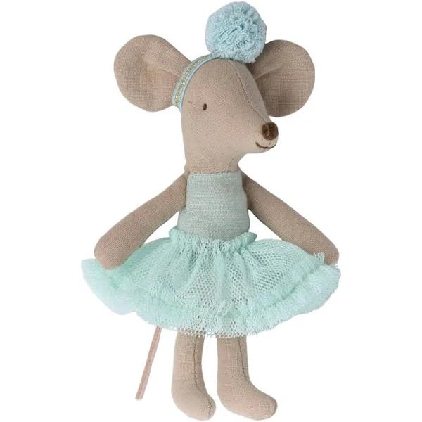 Maileg Ballerina Mouse - Little Sister - Light Mint