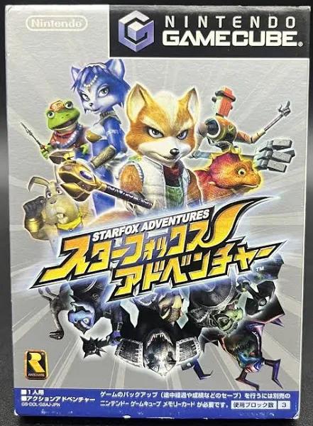 Star Fox Adventures Nintendo Gamecube Japan New! Sealed