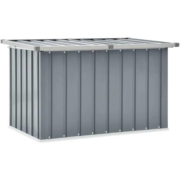 vidaXL - Garden Storage Box - Grey - 109x67x65 cm