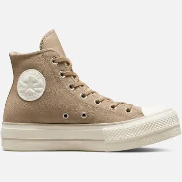 Converse Lift Hi Sneakers in Desert sand-Yellow